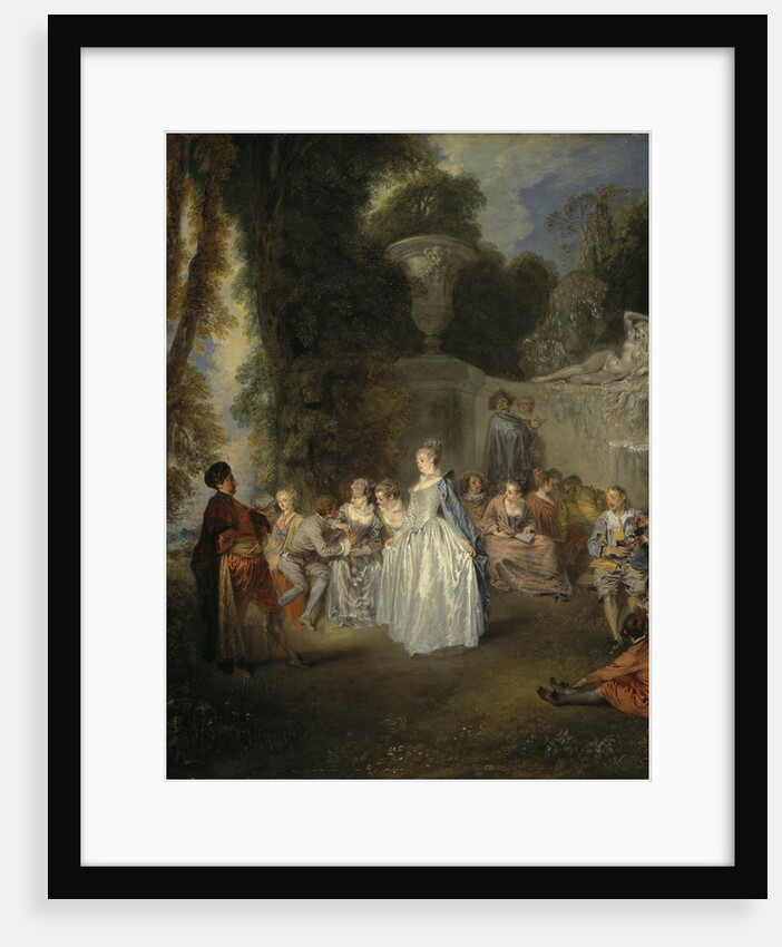 Fêtes Vénitiennes by Jean-Antoine Watteau